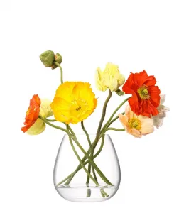 Ваза для букета цветов на столе Lsa International, clear