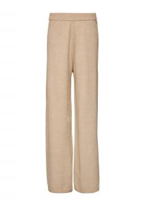 QS Брюки Regular в светло-бежевом цвете