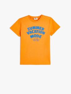 Рубашка Koton, темно-оранжевый