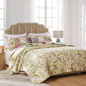 Greenland Home Fashions Комплект одеял «Цветущие прерии» с накидками, мультиколор