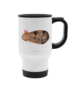 Термокружка в виде морской свинки-единорога без слогана, белая Mr. & Mrs. Panda