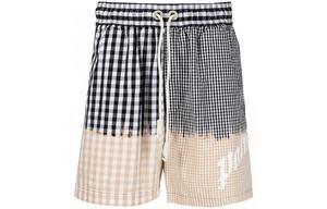 Повседневные шорты мужские черные PALM ANGELS