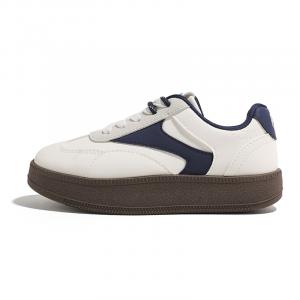 Balance Lightweight Low top German Army Trainers женские HUANQIU, бежевый синий