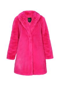 Зимнее пальто faina Fashion Look, Dark pink