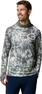 Колумбия мужская толстовка Super Terminal Tackle Vent с капюшоном Columbia, Cypress Seamoss