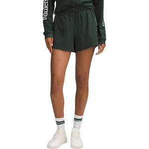 Легкие повседневные шорты для женщин Lightweight Series Lululemon, зеленый/белый