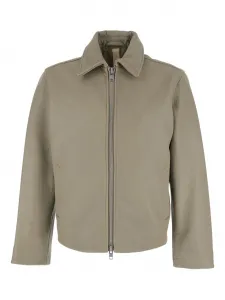 Кожаная куртка на молнии Sunflower, бежевый