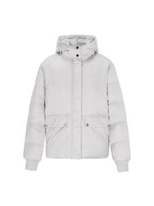 Женская куртка серебряного цвета faina