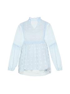 Женская блузка светло-голубого цвета faina