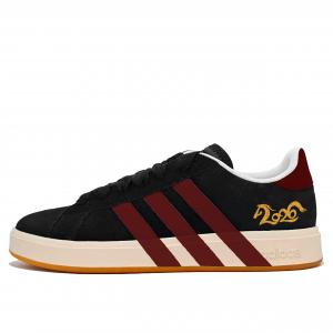 Кроссовки для скейтбординга Unisex Low top Burgundy Adidas, черный бордовый