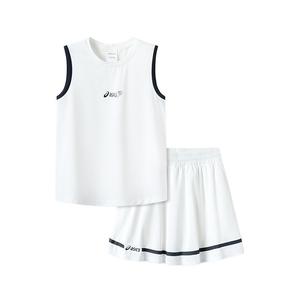 Подростковый комплект с юбкой Sports Performance 0001 Raw ASICS, белый