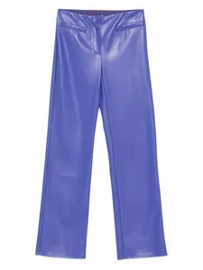 Расклешенные брюки с заниженной талией Patrizia Pepe, синий