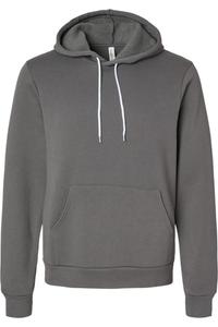 Толстовка с капюшоном из губчатого флиса BELLA + CANVAS, цвет asphalt