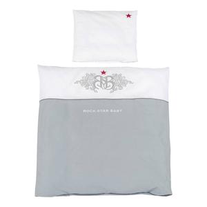 Постельное белье Roba RockStarBaby (2-tlg), серый - хлопчатобумажная ткань