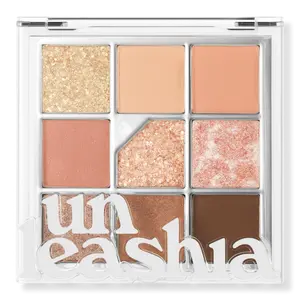 Палитра теней Glitterpedia Eye Palette Unleashia, N°3 All of Coralpink (Pink and Orange with Multidimensional Sparkles)