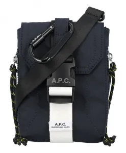 Темно-Синяя сумка через плечо A.P.C., синий