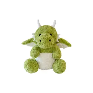Мягкая игрушка летающий дракон динозавр 21cm/30cm/42cm/56cm Dolls and bears dance, зеленый