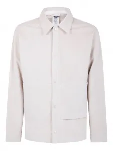 Рубашка из эластичного вельвета NEW BALANCE, нейтральный