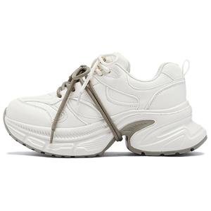 AGSDON Женские низкие массивные кроссовки Greige, цвет Greige