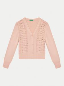 Кардиган стандартного кроя United Colors Of Benetton, розовый