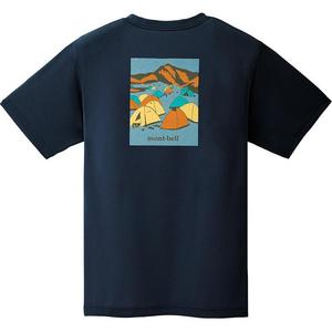 Футболка Unisex быстросохнущая MONTBELL, синий