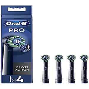 Насадки для зубной щетки Pro Cross Action Black, упаковка из 4 штук Oral-B