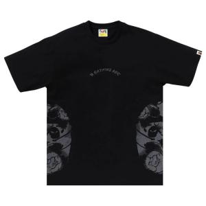 Футболка BAPE Japanese Tattoo Side Big Ape Head Tee, Black