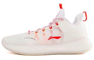 Баскетбольные кроссовки YuShuai 14 унисекс с низким верхом белые/красные Lining