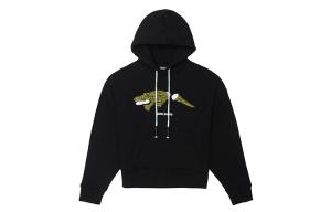 Толстовка Palm Angels с капюшоном, черный