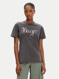 Футболка обычного кроя Damacia_5 50544868 Hugo, черный