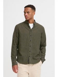 BLEND Фланелевая рубашка BHAtze серого цвета