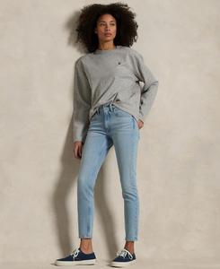 Женские джинсы средней посадки, очень узкие Polo Ralph Lauren, Dulah Wash