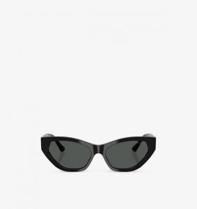 Солнцезащитные очки в оправе «кошачий глаз» из ацетата Jc5022B Jimmy Choo, черный