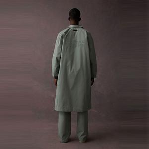 Пальто-тренч Drop2 SS23 унисекс Shady Blue Fear Of God Essentials, цвет Haze Blue