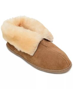 Женские тапочки из овчины Minnetonka, коричневый