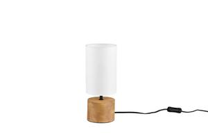Настольная лампа 12x30 см, коричневый/белый