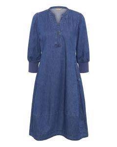 CULTURE Платье 'CUAllura' в синем дениме