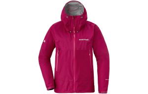 Куртка ветровка женская Rain Dancer Outdoor Hiking водонепроницаемая, ветрозащитная и водоотталкивающая MONTBELL, IV цвет слоновая кость белый