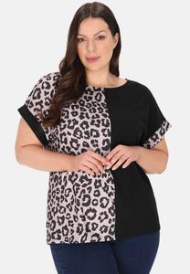 Футболка с принтом usha, черный