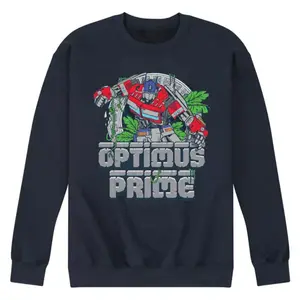 Мужская флисовая толстовка Transformers Optimus Prime Licensed Character, синий