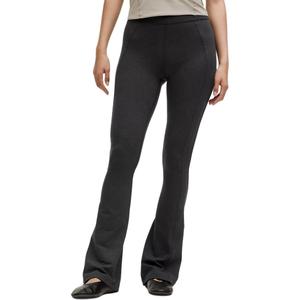 Женские повседневные брюки Scuba Series Soft Split Hem Mini Flare Lululemon, черный