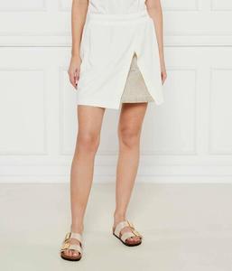 Юбка Liu Jo Sport с разрезом, экрю