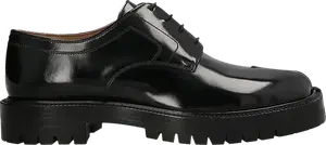 Кроссовки Maison Margiela Tabi Lace-Up 'Black', черный