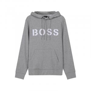 Свитер мужской серый HUGO BOSS