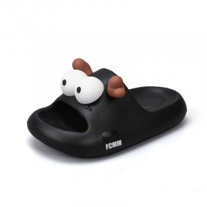 Тапочки детские противоскользящие FCMM, черный