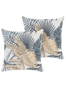 Декоративная подушка Beliani 2er Set Deko TAGETES, цвет bunt/grün/beige