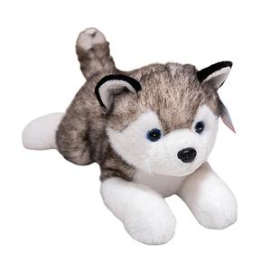 Очаровательная плюшевая кукла Haski высотой 30см/39см/49см Fat Fat Dragon, серый