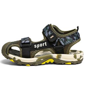 Сандалии детские, износостойкие, дышащие, быстросохнущие, легкие, амортизирующие, нескользящие SHIBU, зеленый