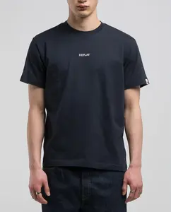 Мужская футболка с коротким рукавом и круглым вырезом Replay, темно-синий