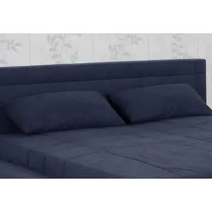 Декоративные подушки (2 шт.) Westfalia Schlafkomfort, Blau + unifarben